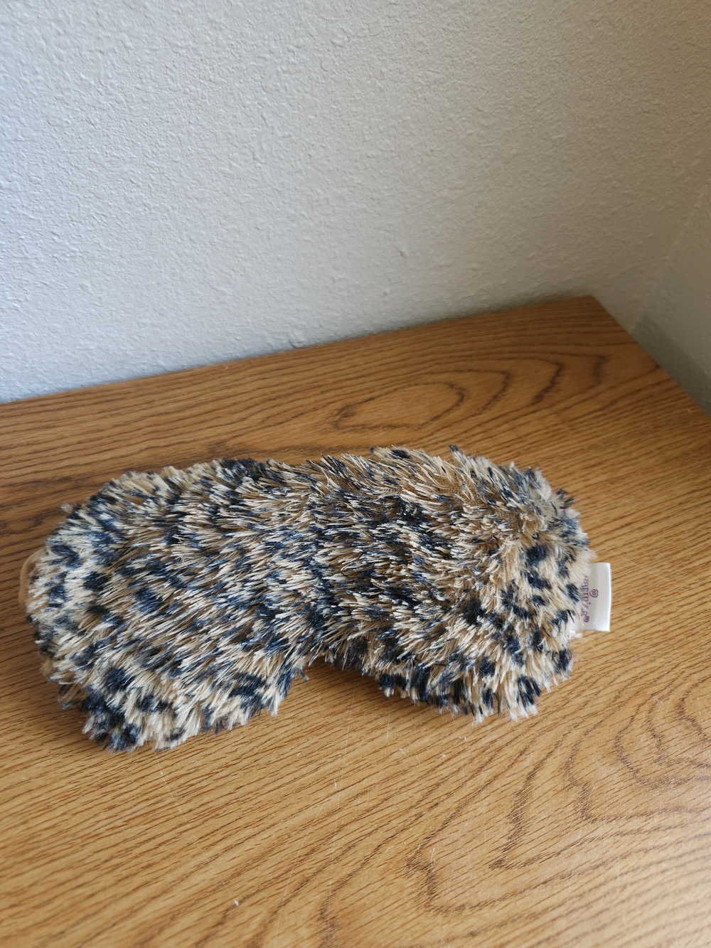 Warmies Heat Cool Eye Mask Leopatd Print Plush